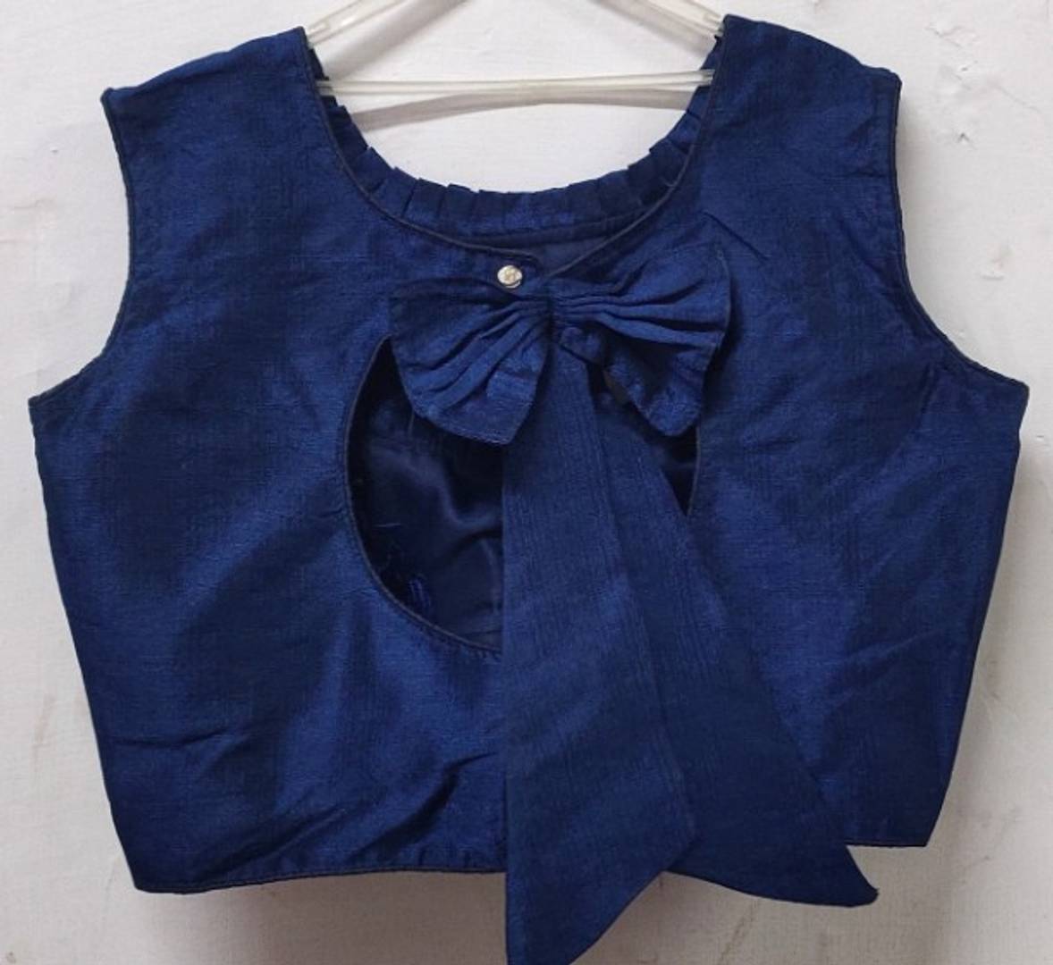 Stylish Phantom Silk Stitched Blouse